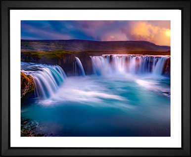 Godafoss Waterfall Fine Art Print Giclees