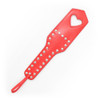 Paddle - PVC Heart Cut out Spanking Paddle (2 color options)