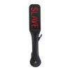 Slave imprint ass spanking paddle