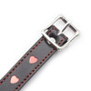 Ball Gag Heart Silicone Ball Gag w/ PVC Heart Collar