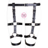 Garter Belt with Leg Garters - PVC Vegan Leather