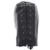 Zipper Mouth Lace Up Bondage/Deprivation Hood Slave Mask BDSM