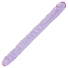 Dildo Double Ended 15-1/2" Jelly (2 Color Options)