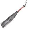 Flogger - Leather 28" Softy Calf 36 Tail Black