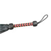 Flogger - Leather 28" Softy Calf 36 Tail Black