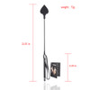 Crop - Silicone Spade Tip Riding Crop with Pro Handle