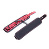 Cuff Wrist - Red Diamond Plate Design with Black Trim | Bondage Cuffs | BDSM