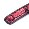 Cuff Wrist - Red Diamond Plate Design with Black Trim | Bondage Cuffs | BDSM