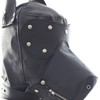 Hood Mask - Dog Hood Lace-Up Deprivation Mask Zipper Mouth