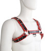 Chest Harness - Deluxe Bulldog PVC Vegan Leather