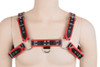 Chest Harness - Deluxe Bulldog PVC Vegan Leather