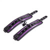 Cuff Ankle - Purple with Black PVC Ankle Cuff