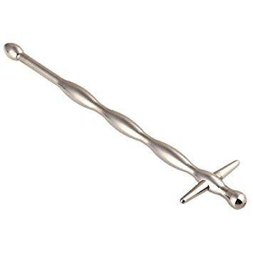 Stainless steel sounding rod for urethral play and sex medical play