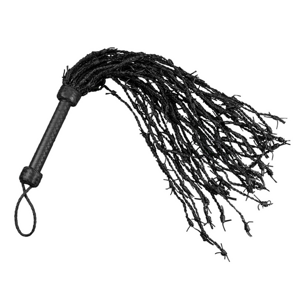 Leather - Leather  36 Tail Barbed Wire