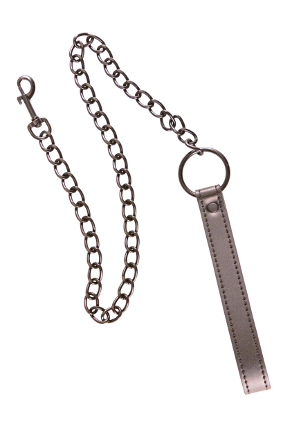 Leash - Black w/ Black Chain