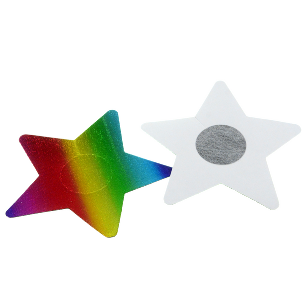 Blended Rainbow Star 5pk