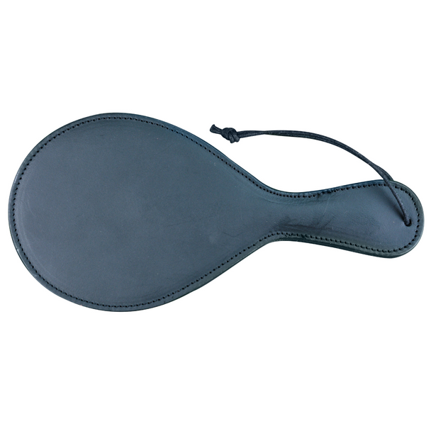 Paddle Saddle Leather Faux Fur - Perfect for Impact Play, BDSM - delight the senses with a whack, thud, or slap