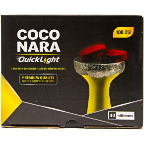 Coco Nara Charcoal Quicklight 40mm Box