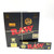 Box of 50  Raw Black Classic King Size Slim 32ct