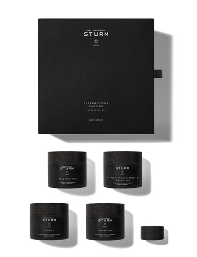 Dr Barbara Sturm Intermittent Fasting Supplement Set In Black