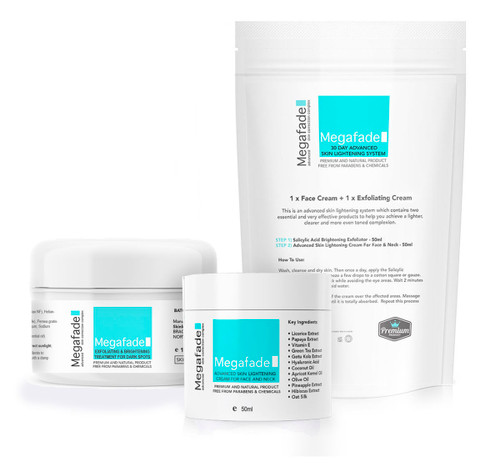 30 day Skin Lightening System Kit - Two Products