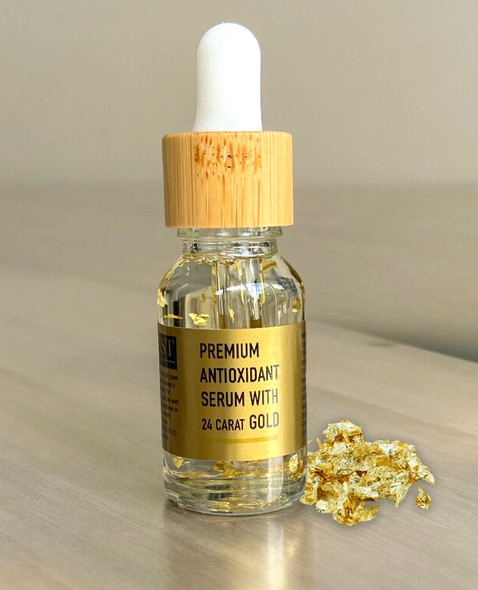 Premium Antioxidant Serum With 24k Gold Leaf