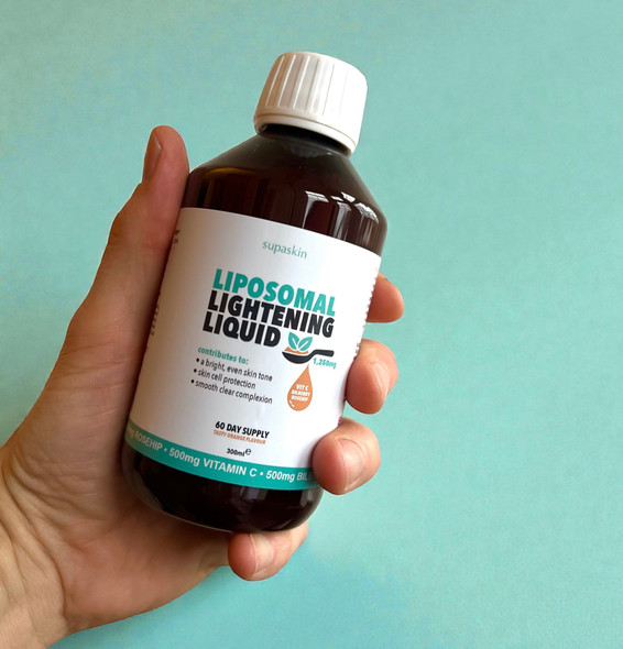 Liposomal Vitamin C Supplement – High Strength 1,250 mg Liquid for Skin Brightening & Even Tone