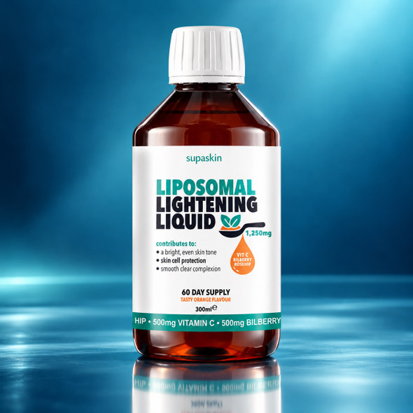 Liposomal Vitamin C Supplement – High Strength 1,250 mg Liquid for Skin Brightening & Even Tone