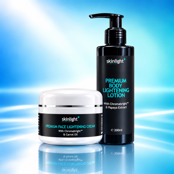 Skin Lightening Body & Face Cream Kit