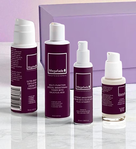 NEW! Megafade Pro Complete Skin Lightening Kit