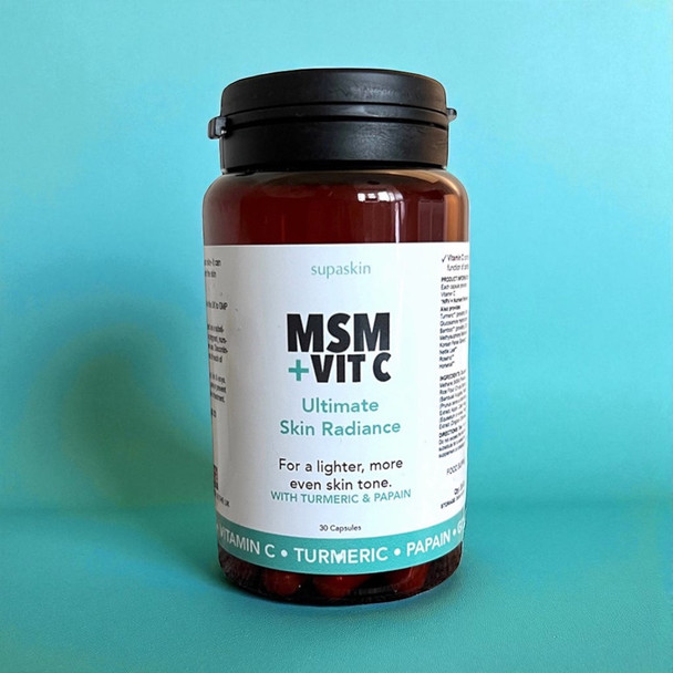 Body Lightening Cream + MSM Supplement