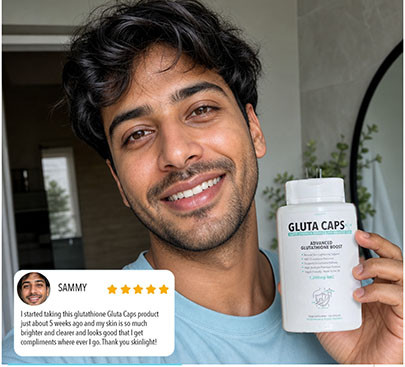 Glutathione Skin Lightening Supplement - Super Strength  - 60 Day Supply