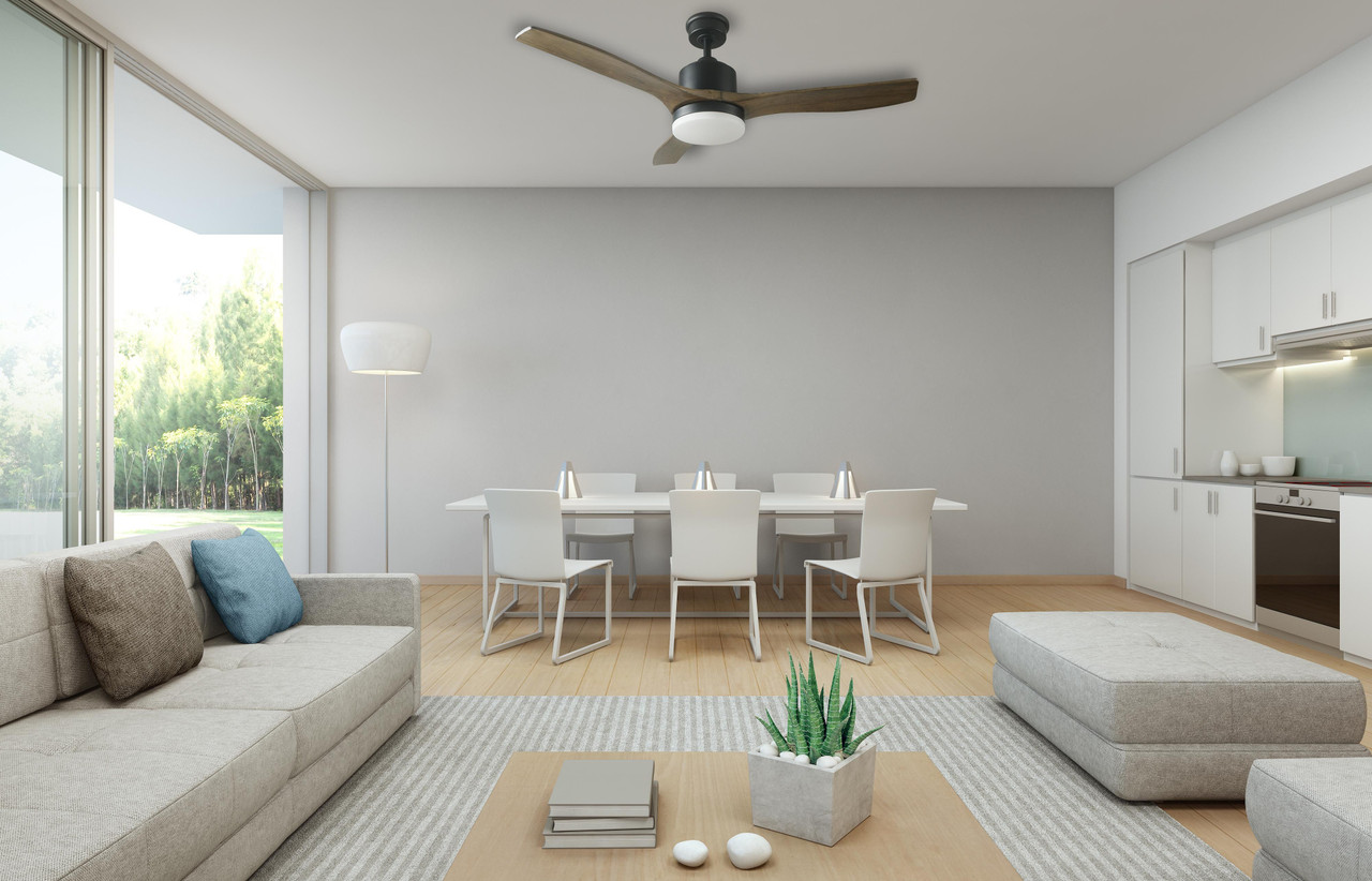 Canton 52" Indoor in Matte Black (63010-MB)