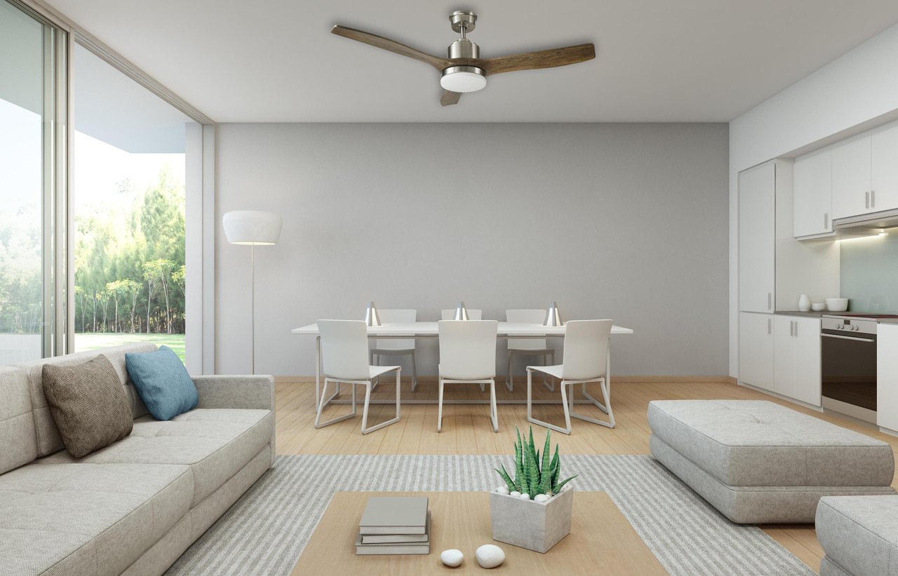 Canton 52" Indoor in Brushed Nickel (63010-BN)