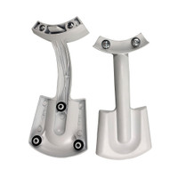 Bellina (RH5H1-MW-D) - Blade Holders with Set Screws in Matte White (5)