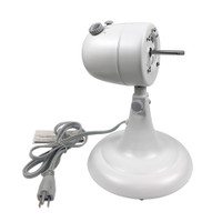 12" Table Fan  Matte White (92602-M)Motor with Base