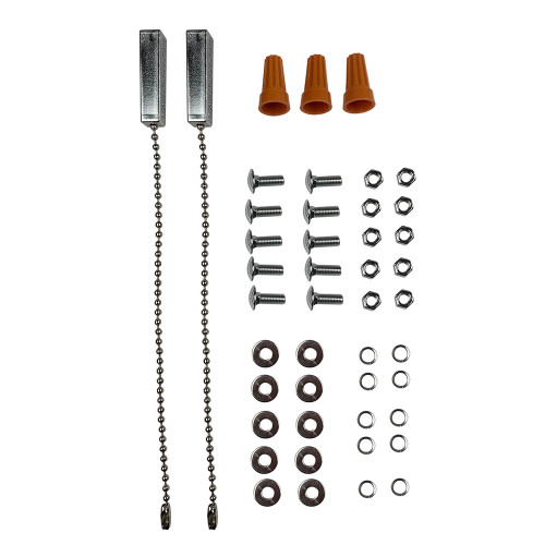 Montgomery II (RDB9144-BN-G) - Loose Parts Bag with Pull Chain