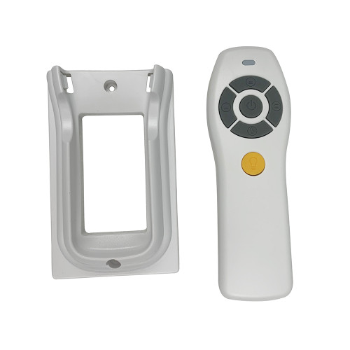 Canton 52" Indoor in Brushed Nickel (63010-BN-GJ) - Remote control and holder