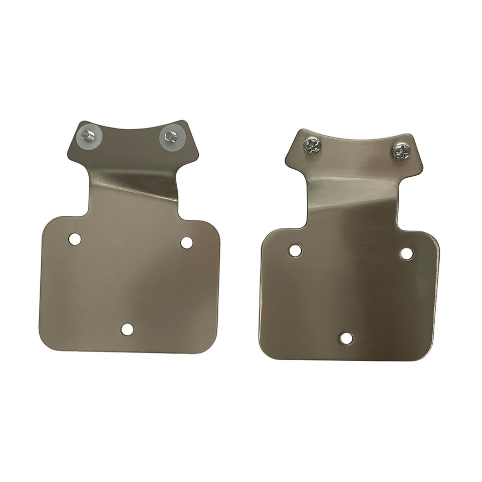 Triplicity (ODB30TBN-LP-D) - Blade Holders with Set Screws in Brushed Nickel