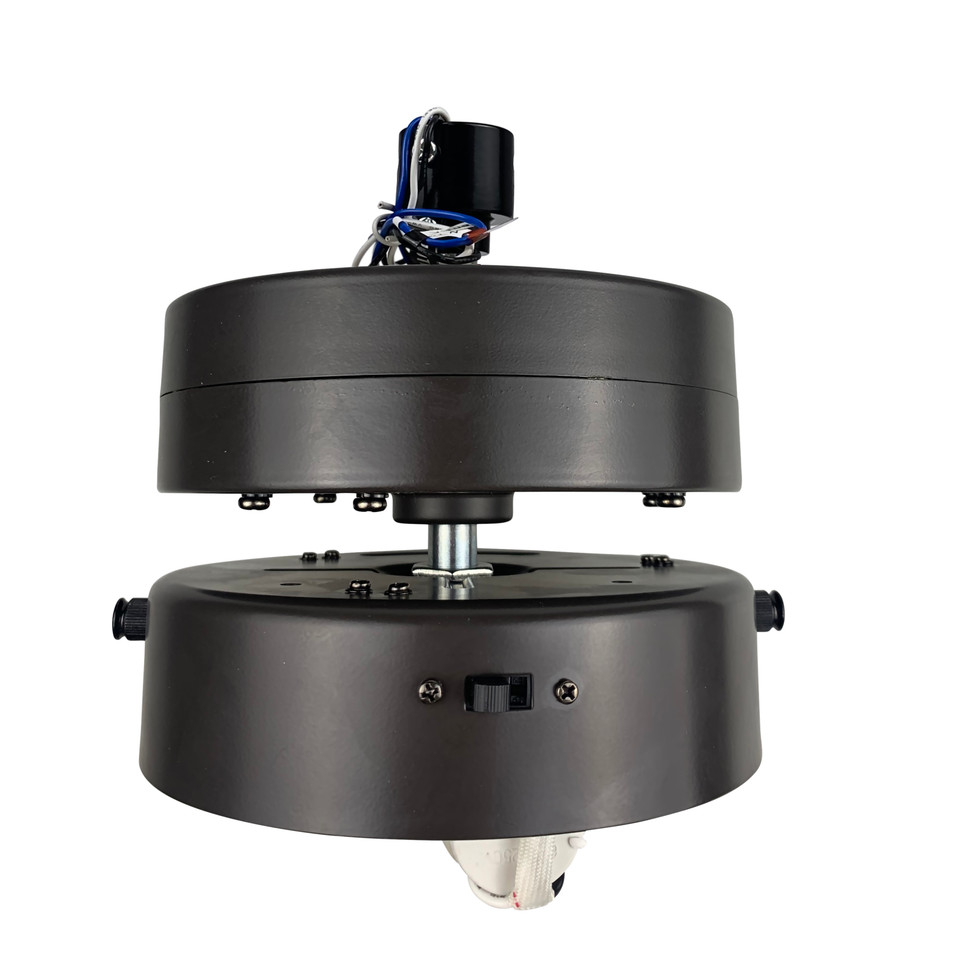 Triplicity (DB30TORB-LP-C-N) - Fan Motor with Switch Housing in Oil-Rubbed Bronze with Apdaptor