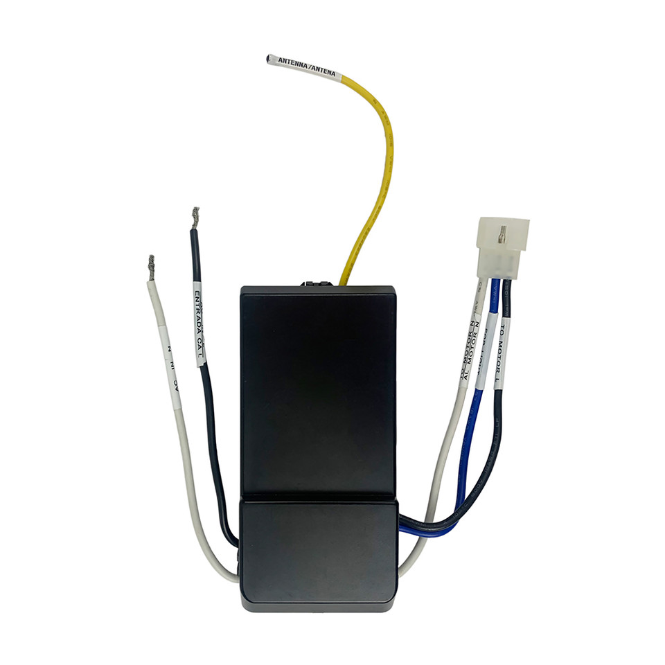 Canton 52" Indoor in Matte Black (63010-MB-D) - Receiver