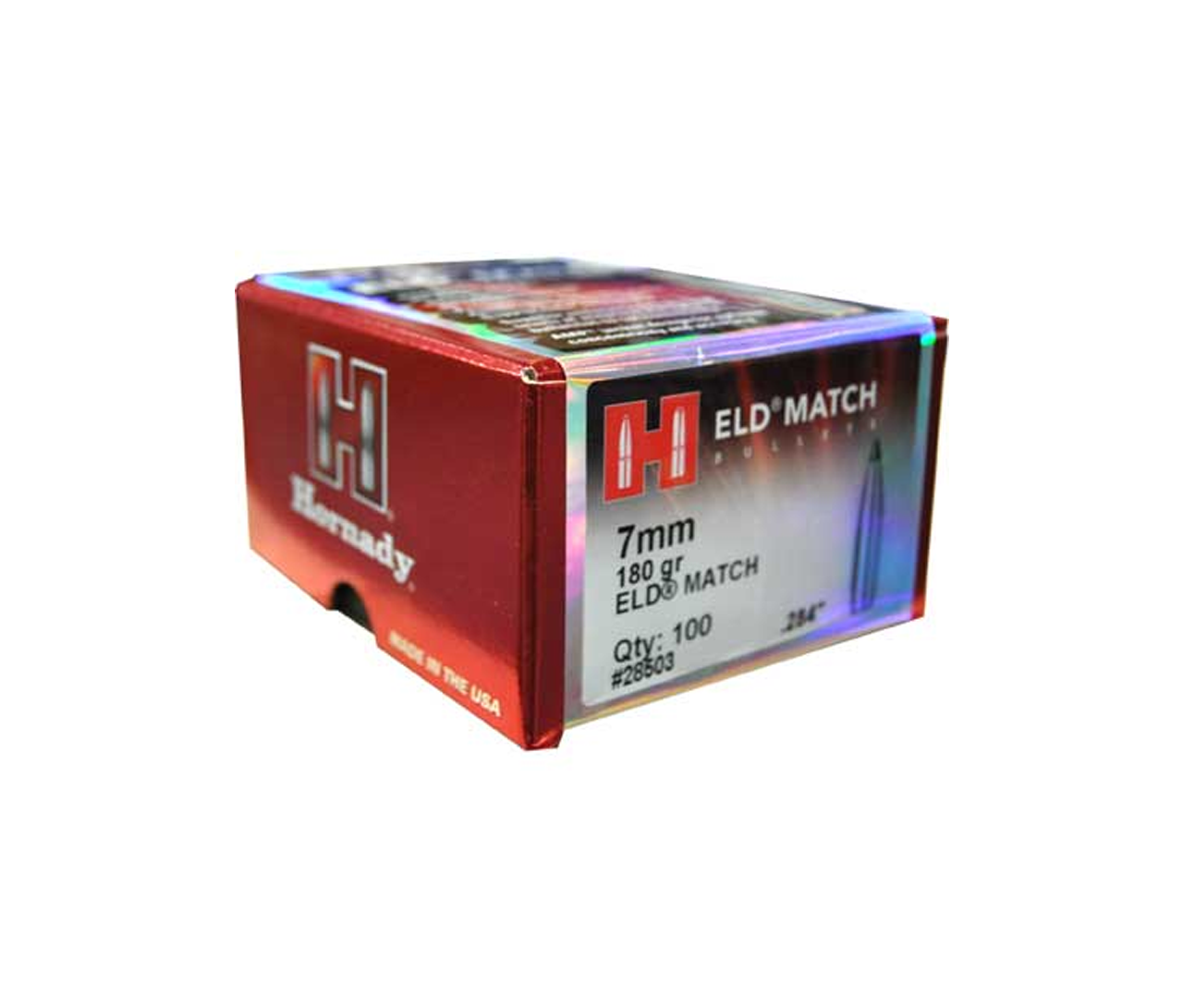 Hornady - 7mm .284 180 gr ELD® Match - Mile High Shooting