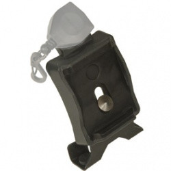Wilcox: L4 One Hole Shroud Front Bracket MICH/ACH, Black - Mile