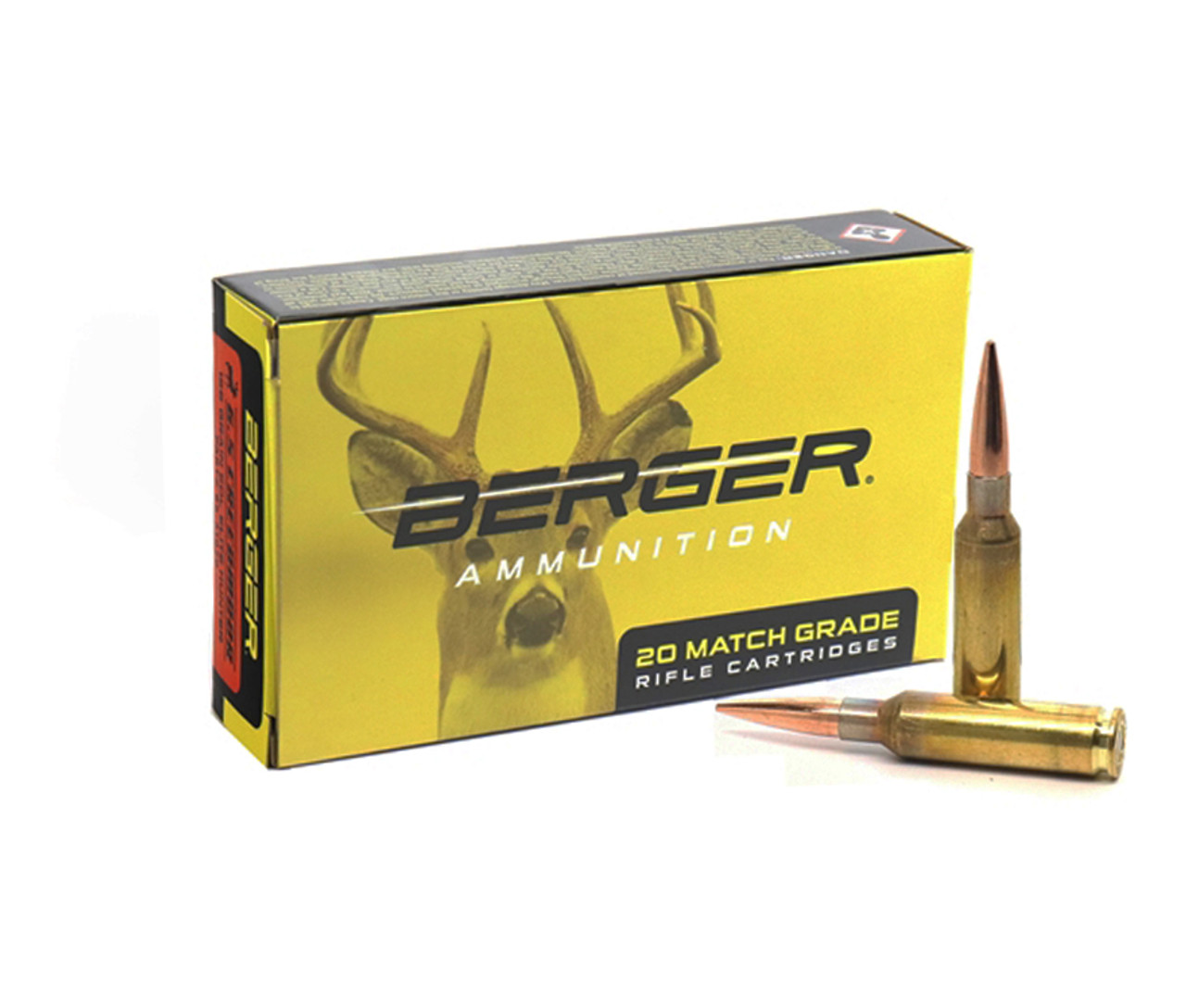 Berger 6.5 Creedmoor Ammo, 156gr EOL Elite Hunter, 20rds
