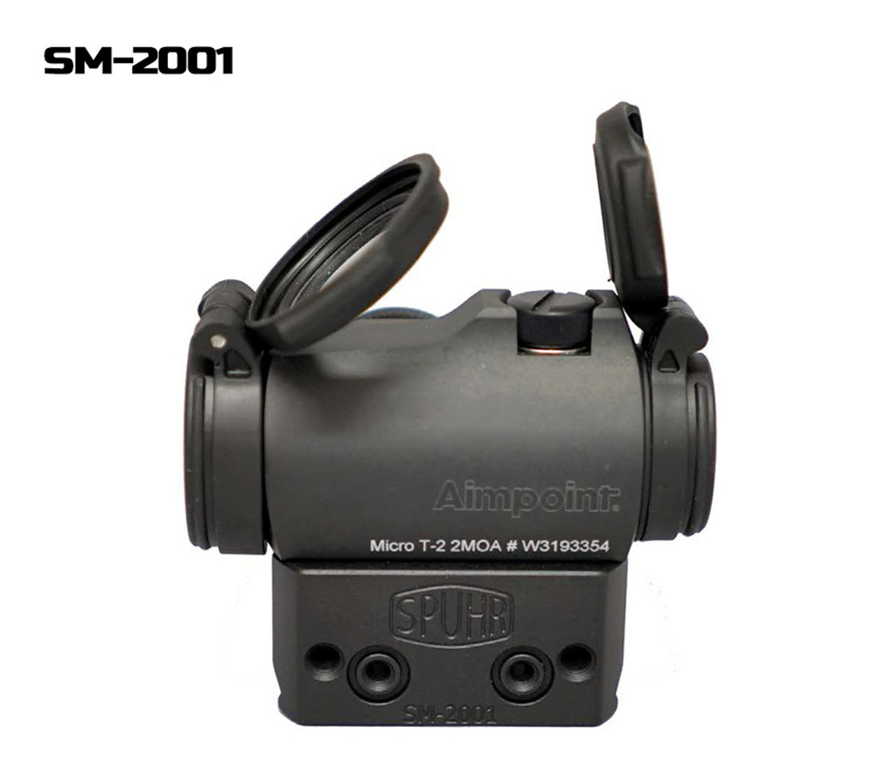 実物 SPUHR SM-2004 1.93高 マウント T1/T2/M5用 Spuhr SM Aimpoint T1, T2, H1 Mount, Height: 38mm / 1.53