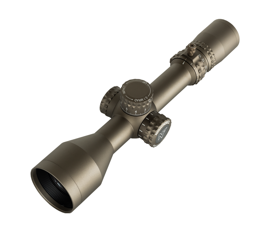 Nightforce NX8 2.5-20x50 F1 Riflescope - Tremor3 - Dark Earth