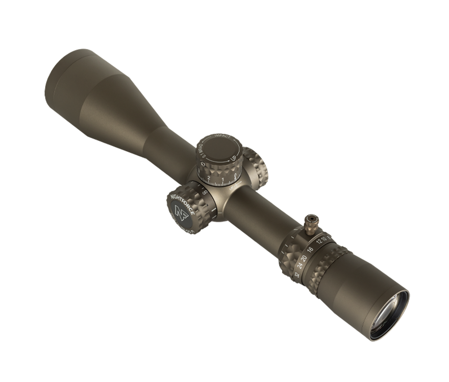 Nightforce NX8 4-32x50 F1 Riflescope - Mil-XT - Dark Earth