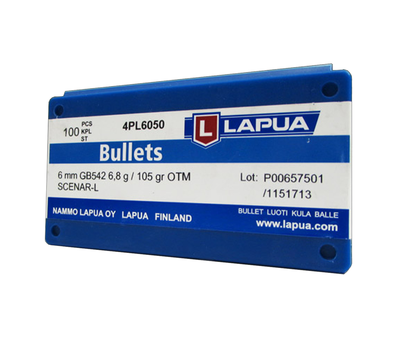 Lapua - 6mm Scenar Lockbase 105gr HPBT - Mile High Shooting