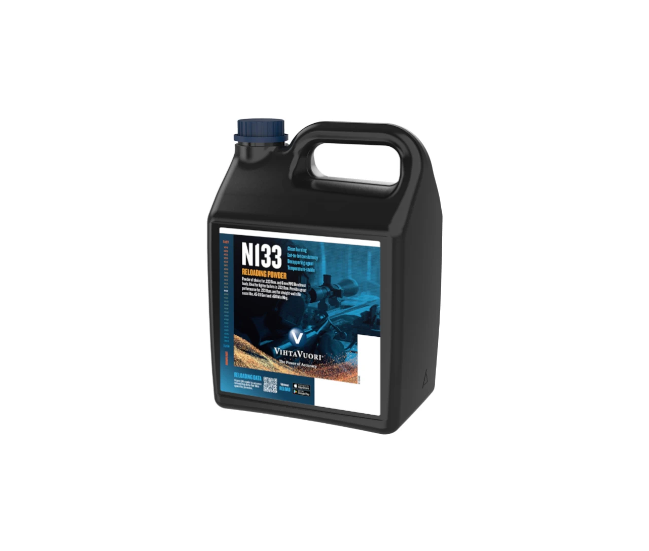 Vihtavuori - N133 8 lb. Gun Powder - Mile High Shooting