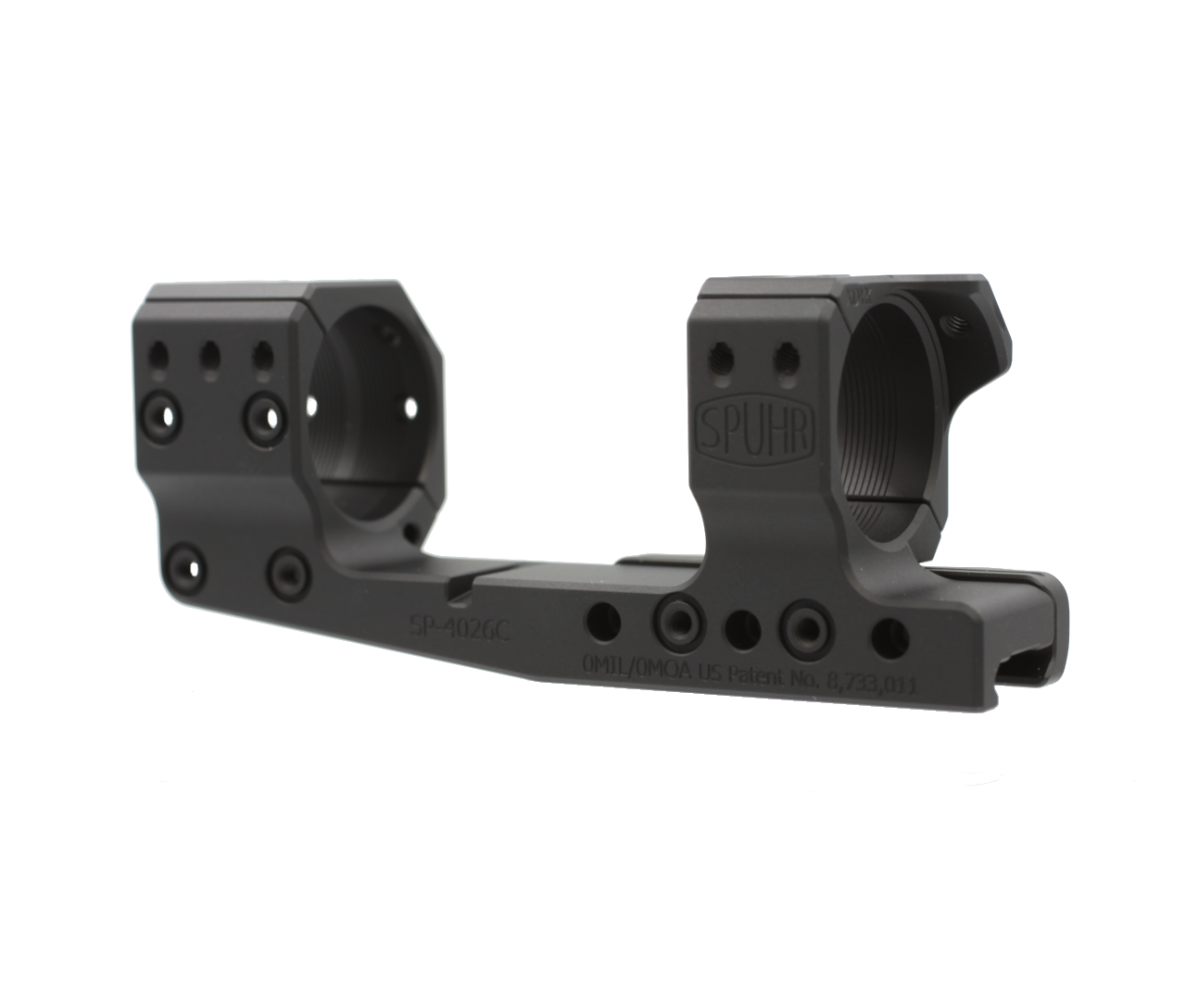 実物 SPUHR SP-4026 Mount Spuhr SP-4026C - 34mm Cantilever Mount 0 MOA - 1.26